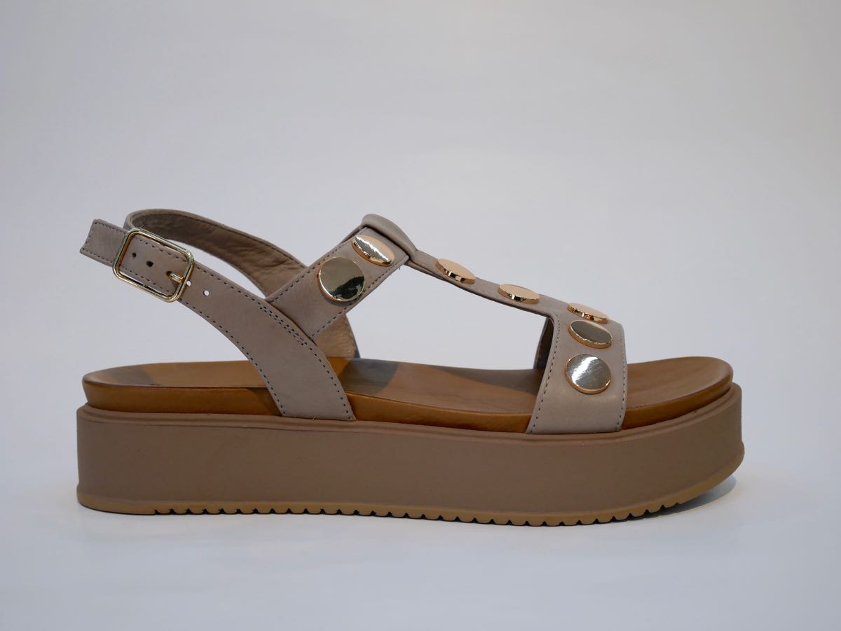 7282 Inuovo Sandale taupe 1